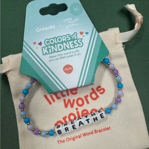 Little Words Project Crayola Collab Breathe Bracelet